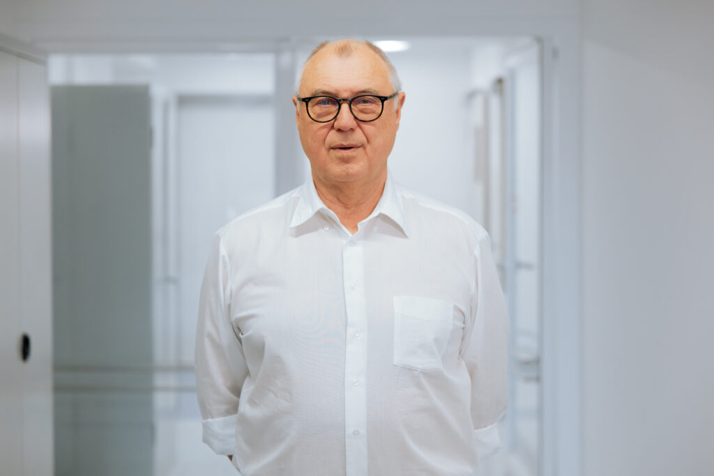 Porträt von Herr Mangel