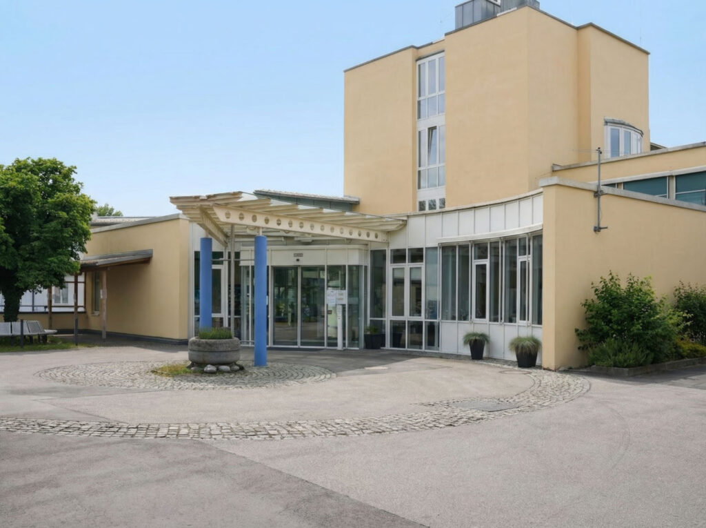 Eingang Radiologie in Penzberg